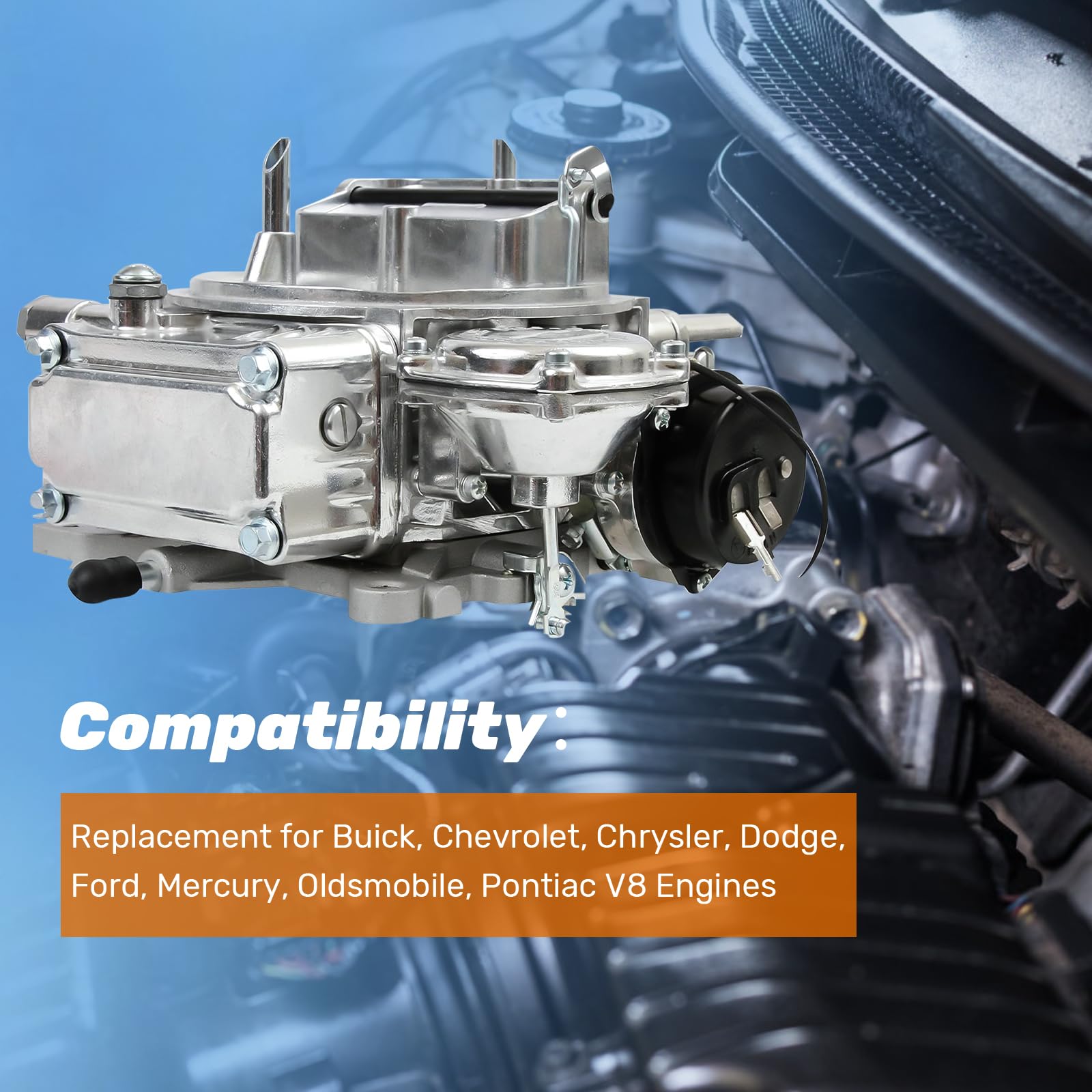 Amazon.com: 0-80457S Carburetor 600 CFM 4 Barrel 4160 Street